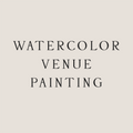 Watercolor Wedding Venue Painting