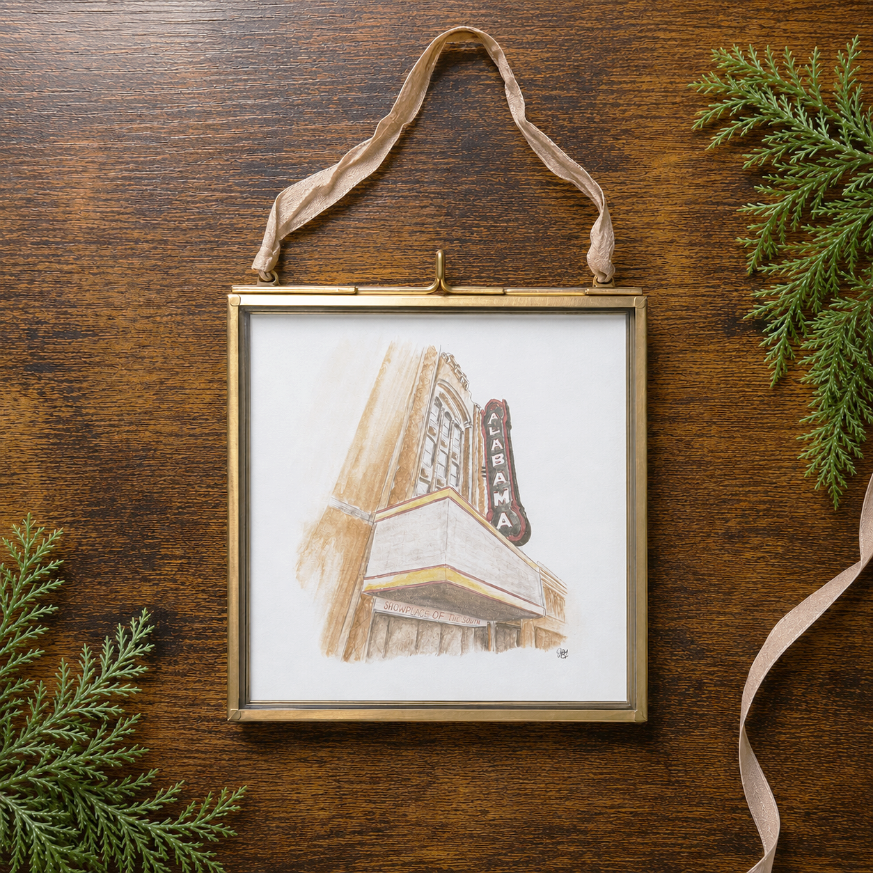 Alabama Theatre Ornament (PREORDER)