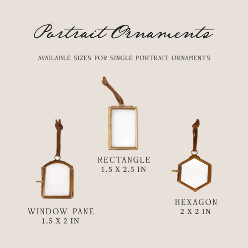 Keepsake Portrait Ornament (Pre-Order)