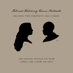 Beloved Wedding Portrait Cameos